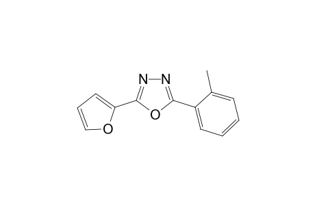 2-(2-Furyl)-5-(2-methylphenyl)-1,3,4-oxadiazole