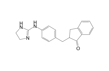 2-[4-(4,5-Dihydro-1H-imidazol-2-ylamino)benzyl]-2,3-dihydro-1H-inden-1-one