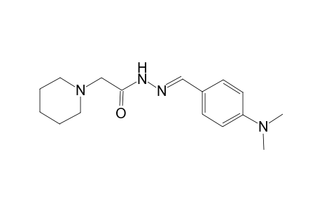Acethydrazide, N2-(4-dimethylaminobenzylidene)-2-(1-piperidyl)-