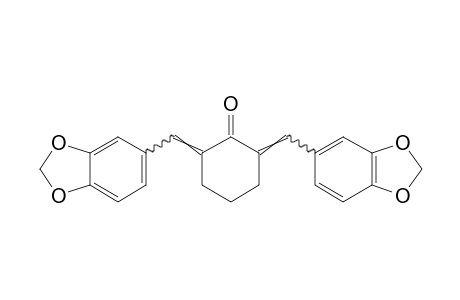 2,6-dipiperonylidenecyclohexanone