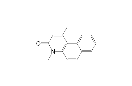 1,4-Dimethyl-3-benzo[f]quinolinone