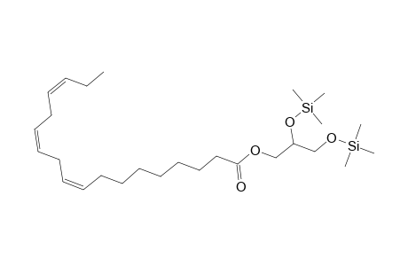 9,12,15-Octadecatrienoic acid, 2,3-bis[(trimethylsilyl)oxy]propyl ester, (Z,Z,Z)-