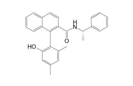 (M,1"S)-1-(2'-Hydroxy-4',6'-dimethylphenyl)-2-naphthoic acid 1"-phenylethylamide