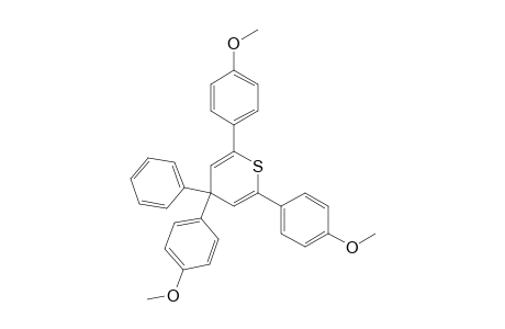 2,4,6-tris(4-methoxyphenyl)-4-phenyl-thiopyran