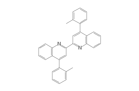 4-(2-methylphenyl)-2-[4-(2-methylphenyl)-2-quinolinyl]quinoline