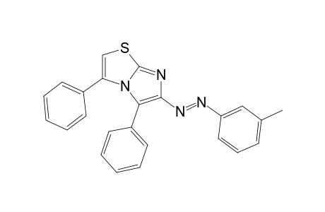 3,5-DIPHENYL-6-(m-TOLYLAZO)IMIDAZO[2,1-b]THIAZOLE