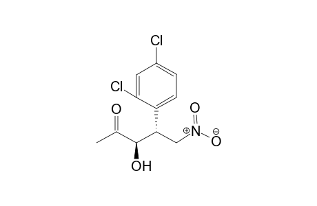 (3R,4R)-4-(2,4-Dichlorophenyl)-3-hydroxy-5-nitropentan-2-one