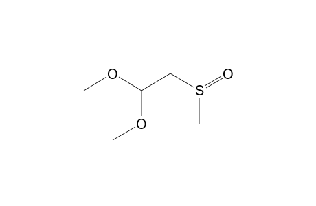 (METHYLSULFINYL)ACETALDEHYDE, DIMETHYL ACETAL