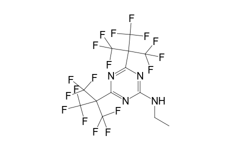 2-(Ethylamino)-4,6-bis[2,2,2-trifluoro-1,1-bis(trifluoromethyl)ethyl]-1,3,5-triazine