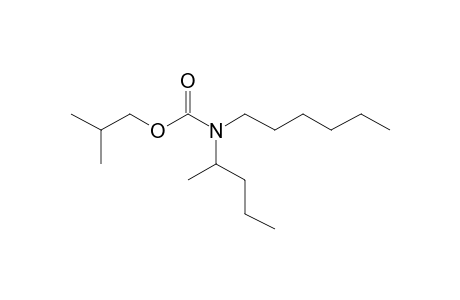 Carbonic acid, monoamide, N-(2-pentyl)-N-hexyl-, isobutyl ester