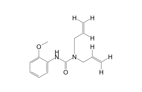 1,1-diallyl-3-(o-methoxyphenyl)urea