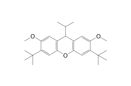 2,7-Dimethoxy-3,6-di-t-butyl-9-isopropyl-9H-xanthene