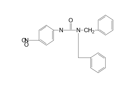 1,1-dibenzyl-3-(p-nitrophenyl)urea