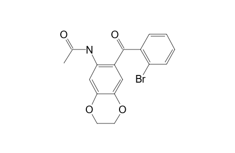 Acetamide, N-[7-(2-bromobenzoyl)-2,3-dihydrobenzo[1,4]dioxin-6-yl]-