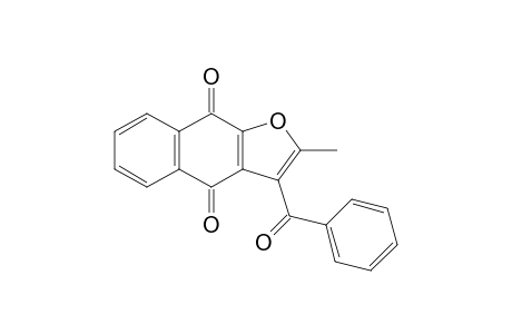 2-Methyl-3-(phenylcarbonyl)benzo[f][1]benzofuran-4,9-dione