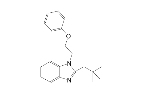 1H-benzimidazole, 2-(2,2-dimethylpropyl)-1-(2-phenoxyethyl)-