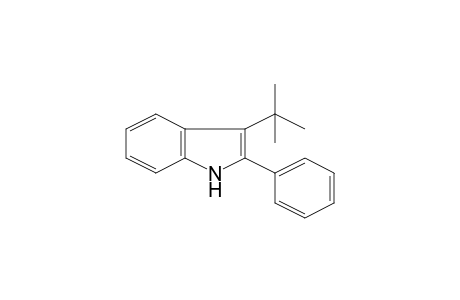 1H-Indole, 3-t-butyl-2-phenyl-