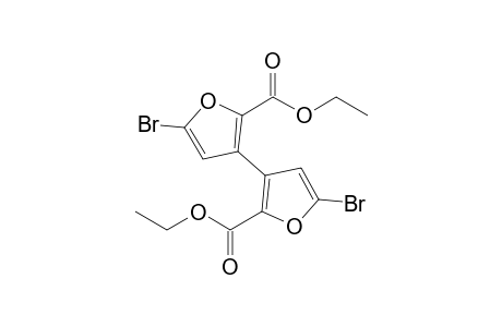 Diethyl 5,5'-Dibromo-3,3'-bifuran-2,2'-dicarboxylate