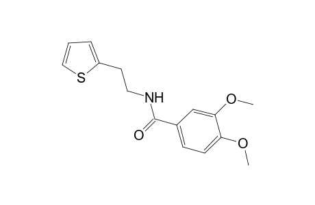 3,4-Dimethoxy-N-[2-(2-thienyl)ethyl]benzamide
