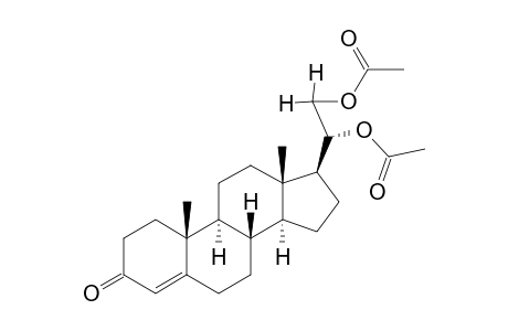 20Alpha,21-dihydroxypregn-4-en-3-one, diacetate