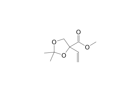 METHYL-2,2-DIMETHYL-4-ETHENYL-1,3-DIOXOLANE-4-CARBOXYLATE