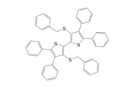 3,3'-Bis(benzylthio)-4,4',5,5'-tetraphenyl-2,2'-dithienyl