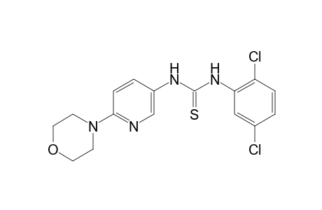 1-(2,5-dichlorophenyl)-3-(6-morpholino-3-pyridyl)-2-thiourea