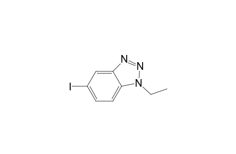 1-Ethyl-5-iodanyl-benzotriazole