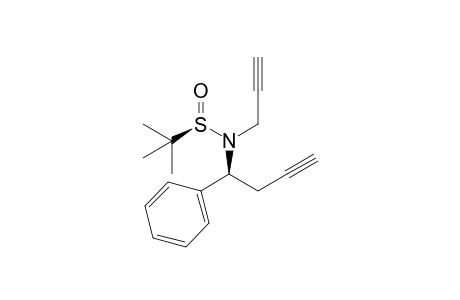 (1S,RS)-N-(tert-Butanesulfinyl)-N-(2-propyl)-1-phenylbut-3-yn-1-amine