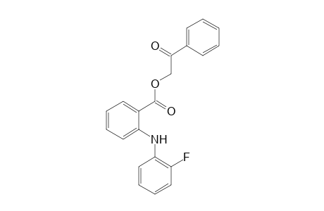 N-(o-fluorophenyl)anthranilic acid, phenacyl ester