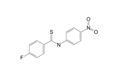 4-fluoro-N-(4-nitrophenyl)thiobenzamide