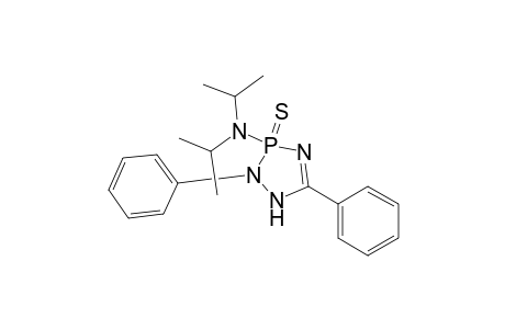 3H-1,2,4,3-Triazaphosphol-3-amine, 1,2-dihydro-N,N-bis(1-methylethyl)-2,5-diphenyl-, 3-sulfide