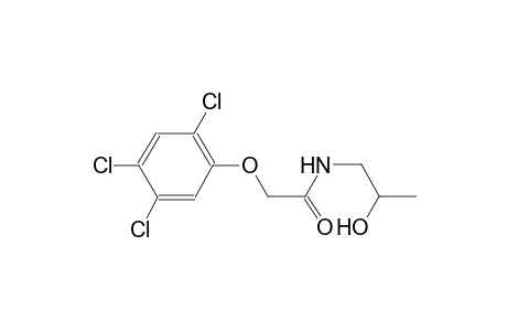 N-(2-hydroxypropyl)-2-(2,4,5-trichlorophenoxy)acetamide