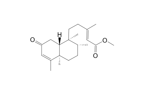 METHYL-2-OXOClERODA-3,13-DIEN-15-OATE