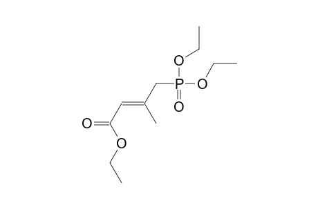 Triethyl 3-methyl-4-phosphono-2-butenoate, mixture of cis and trans