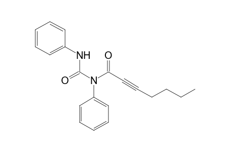 N-(2-heptynoyl)carbanilide