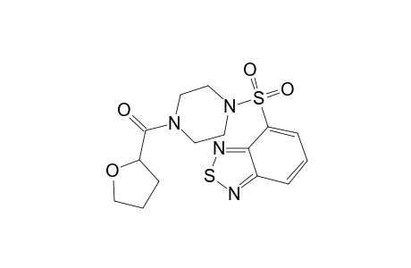 2,1,3-benzothiadiazole, 4-[[4-[(tetrahydro-2-furanyl)carbonyl]-1-piperazinyl]sulfonyl]-