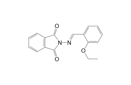 N-[(o-ethoxybenzylidene)amino]phthalimide