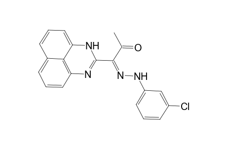 2-[N-(3-Chlorophenyl)-2-oxo-propanehydrazonoyl]-1H-perimidine