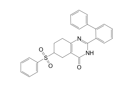 2-(ORTHO-BIPHENYL)-6-(PHENYLSULFONYL)-5,6,7,8-TETRAHYDRO-3H-QUINAZOLIN-4-ONE