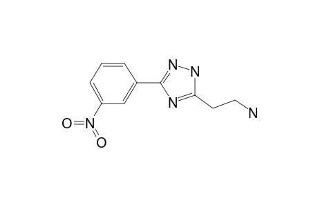 2-[5-(3-Nitrophenyl)-2H-1,2,4-triazol-3-yl]ethanamine