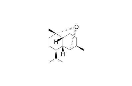 (1-R,3-S,4-S,7-R,8-R,9-R)-9-ISOPROPYL-1,4-DIMETHYL-2-OXATRICYCLO-[5.4.0.0-(3.8)]-UNDECANE