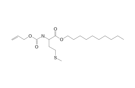 L-Methionine, N-allyloxycarbonyl-, decyl ester