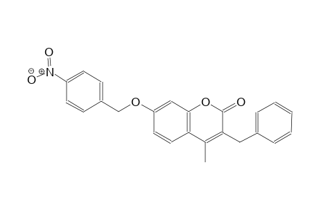 3-benzyl-4-methyl-7-[(4-nitrobenzyl)oxy]-2H-chromen-2-one