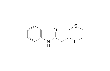 1,4-oxathiin-2-acetamide, 5,6-dihydro-N-phenyl-