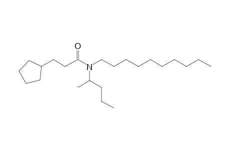 Propionamide, 3-cyclopentyl-N-(2-pentyl)-N-decyl-