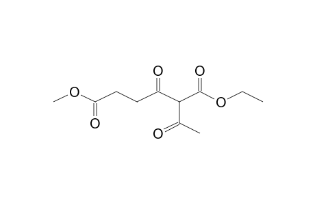 2-Acetyl-3-oxohexanedioic acid, 1-ethyl ester 6-methyl ester