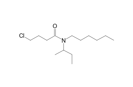 Butyramide, 4-chloro-N-(2-butyl)-N-hexyl-