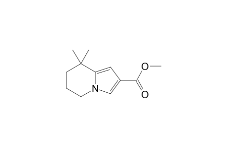 5,6,7,8-Tetrahydro-8,8-dimethyl-2-indolizinecarboxylic acid methyl ester
