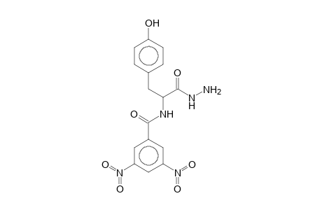 N-[2-Hydrazino-1-(4-hydroxybenzyl)-2-oxoethyl]-3,5-dinitrobenzamide